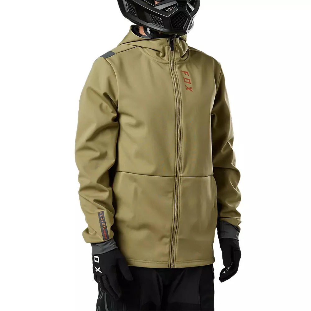 Chaqueta Moto Defend Drive Windblock Zip Cafe Fox - Imagen 3