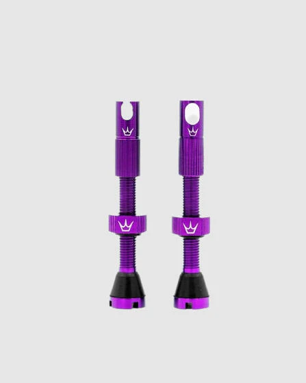 Valvula Tubular Chris King Mk2 42mm Bicicleta Morado Peaty´s