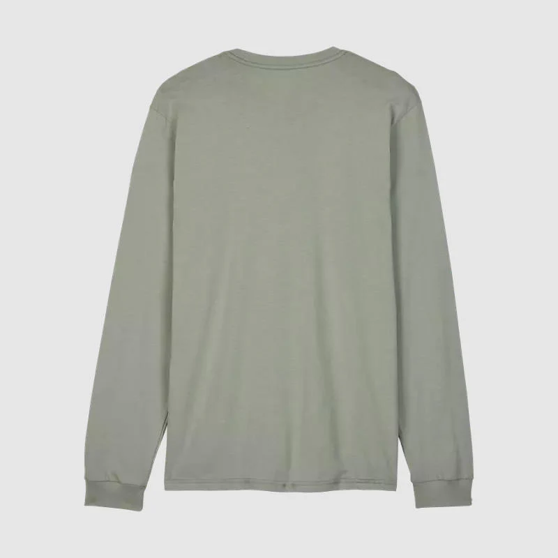 Polera Lifestyle Leo Premium Manga Larga Gris Fox - Imagen 4
