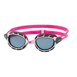 Lentes Natación ZOGGS PREDATOR Tinteado rosado/blanco